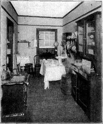 THE KITCHEN SHOULD BE CARED FOR AS ONE OF THE MOST
IMPORTANT ROOMS IN THE HOUSE