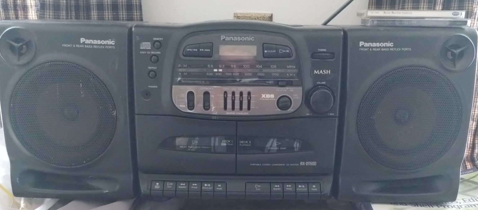 panasonic boombox from 1990
