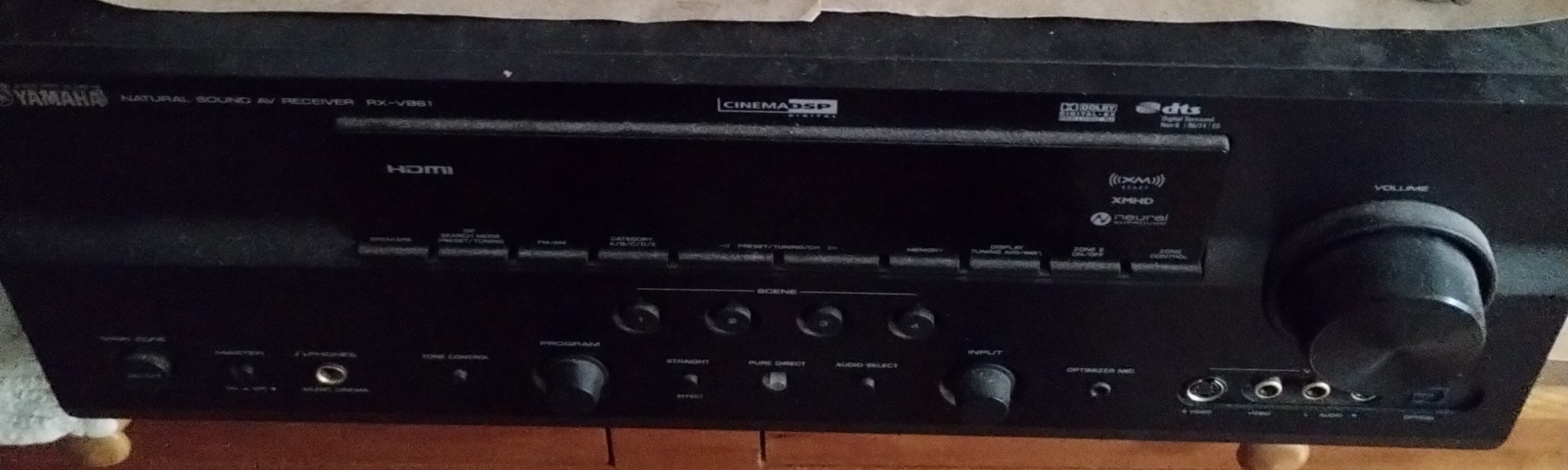 Yamaha RX-V861 Receiver, wicked