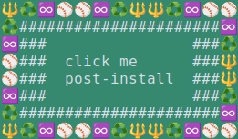 debian post install goodness