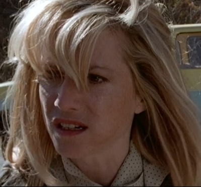 this is a picture of holly hunter screenshot from the film 'A Life Less Ordinary'