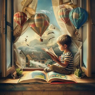 kid reading - awesome