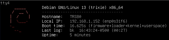 a kernel update added 2 seconds onto the boot time this morning, pffft
