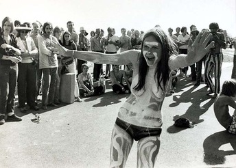 hippie chick 1968